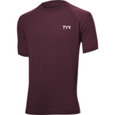 TYR Men's Tech Tee (Burgundy (503))
