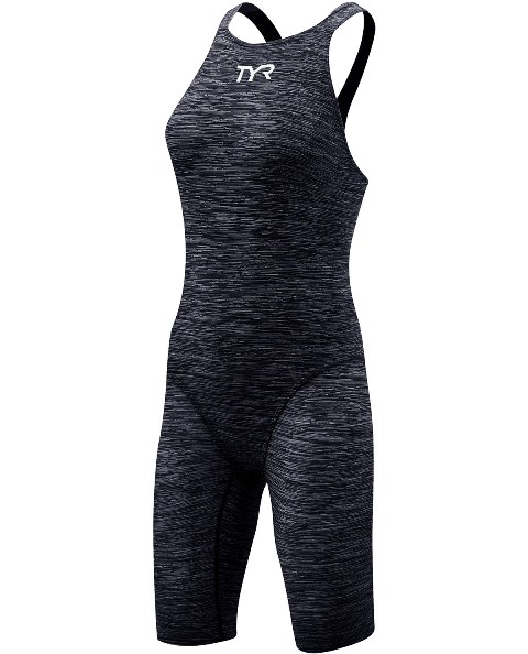 TYR Open Back Swimsuit (Black (001))