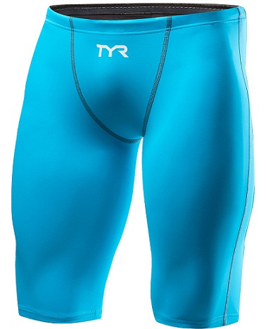 TYR Men's Thresher Jammer Swimsuit (Blue/Grey (850))