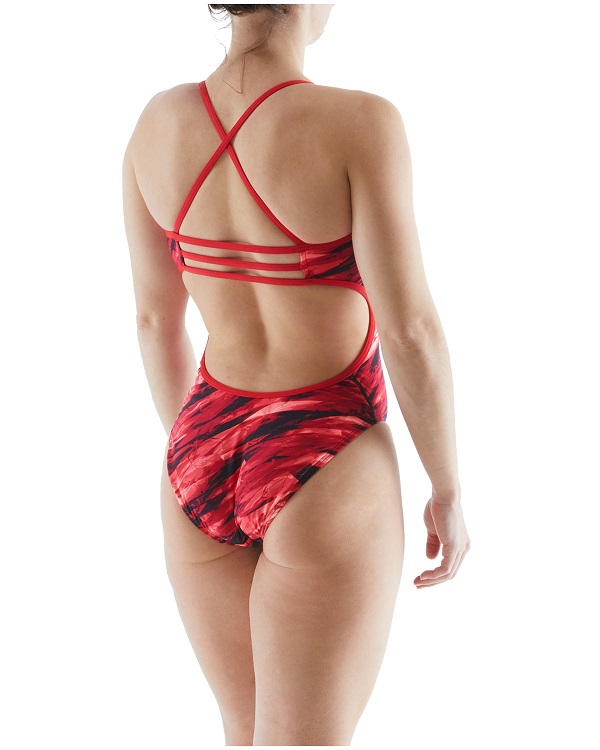 TYR Women's Swimsuit (Red (610))