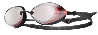 TYR swim goggles (Red/Silver(648))