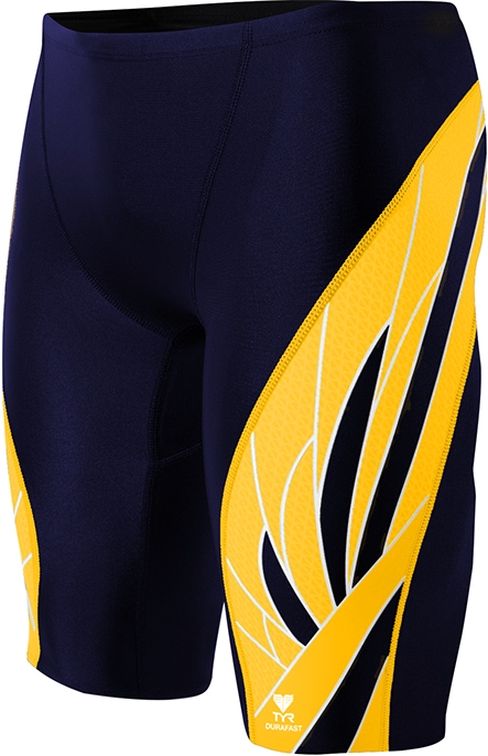 TYR Male Phoenix Splice Jammer - Youth (Navy/Gold (409))