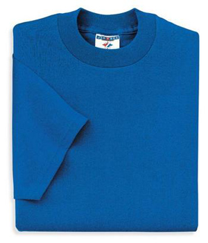 Solid T-Shirt  - 100% Cotton (Royal)