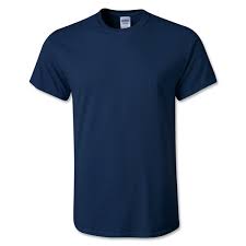 Solid T-Shirt  - 100% Cotton (Navy)