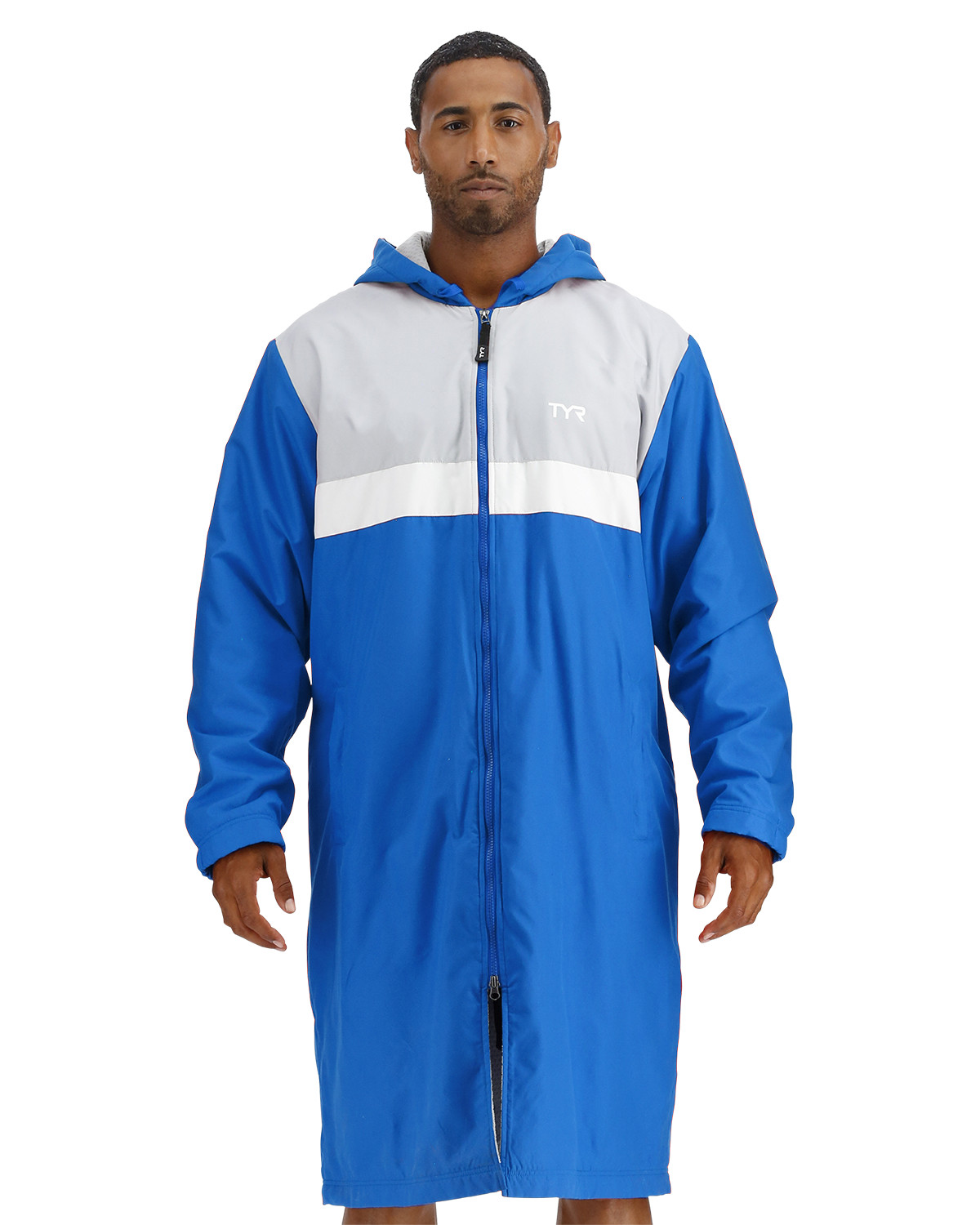 TYR Men's Alliance Podium Parka (Royal (428))