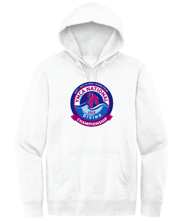 YNATDiving_HoodedSweatshirtCenteredLogo (White)