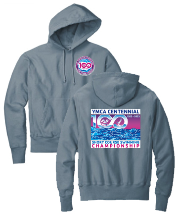 YMCA National Championship Course- Garment-Dyed Hoodie (Reverse Weave)