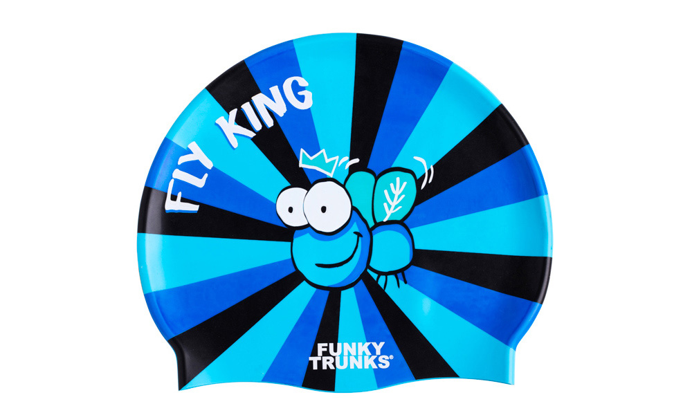 Funky Trunks - Accessories Silicone Swimming Cap ( Fly King (01172))