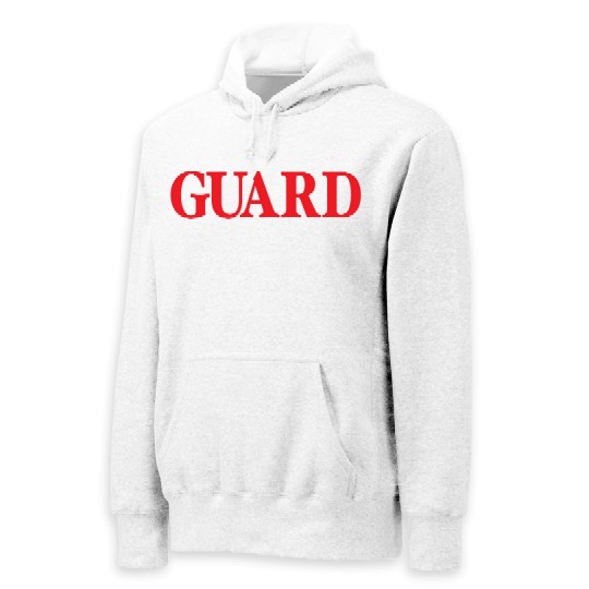 Lifeguard Sweatshirt - Hoodie Guard Logo (White)