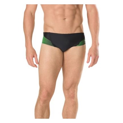 SPEEDO Men's Hydro Amp Brief Swimsuit (Speedo Green (320))