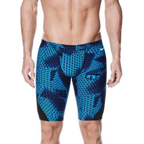 Nike Men's Nova Spark Performance Jammer Swimsuit (Game Royal (494))