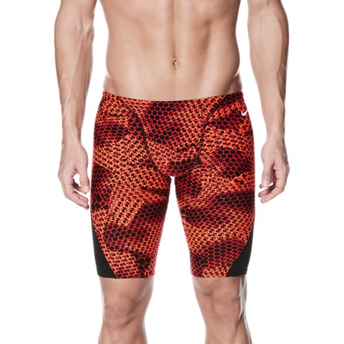 Nike Men's Nova Spark Performance Jammer Swimsuit (University red (614))