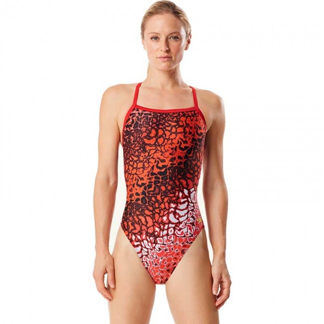 SPEEDO Women's Swimsuit (Red (601))