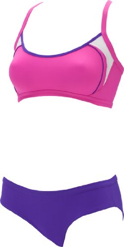 Aqua Sphere Tulsi Bikini Cross Back Swimsuits (Pink/Purple (0205))