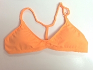 Lo Swim Thick Braid Training Bikini Top (Mango)