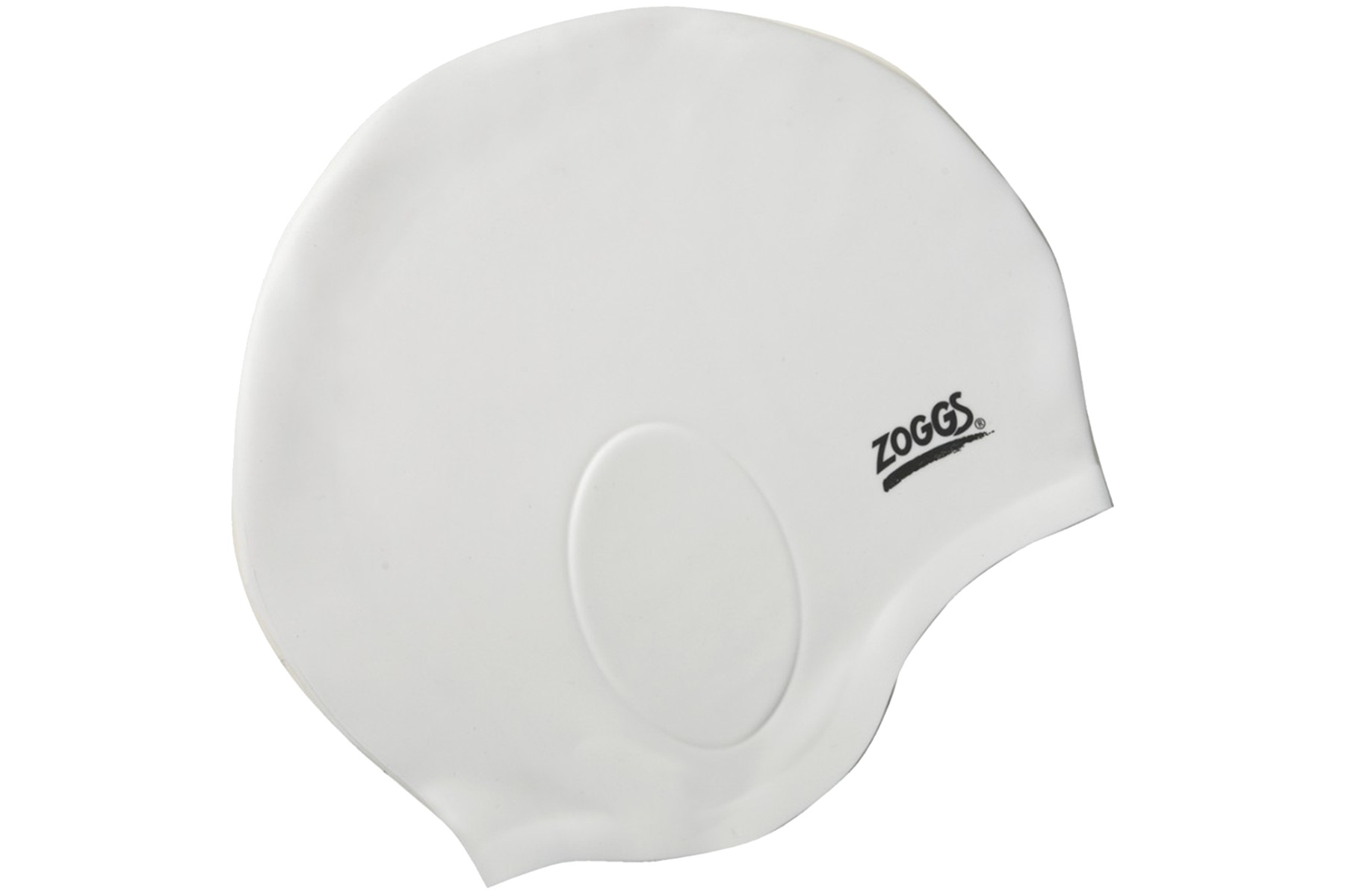 ZOGGS Ultra Fit Silicone Cap (White (900))